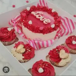 Mini cake con cupcakes 