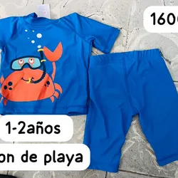 Conjunto de playa para niño 