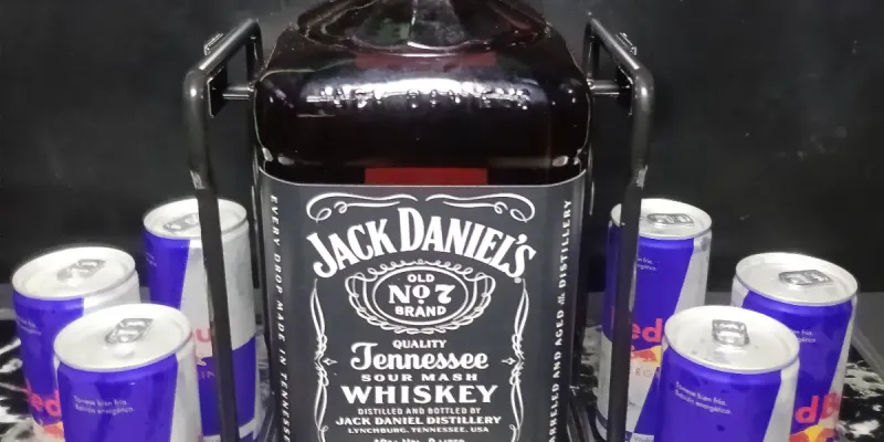 Balancín Jack Daniels 3 LT + 6 Red Bull
