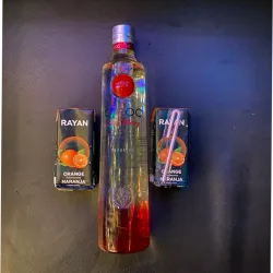 Ciroc Red Berry+4 Jugos de Naranja