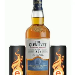 Glenlivet + 2 energizantes