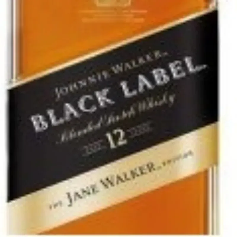 WHISKYS JOHNNIE WALKER BLACK LABEL 12 AÑOS