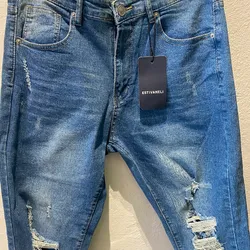 Pantalón mezclilla