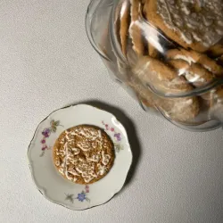 Galleta de avena glaseada 
