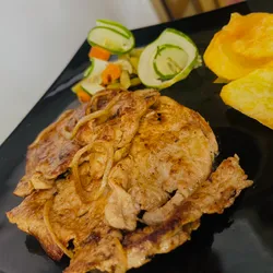 Bistec de cerdo Ocho Café 