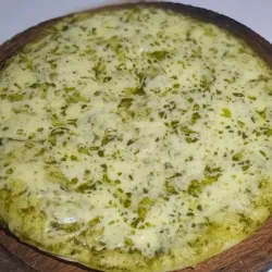 PIZZA AL PESTO🌿