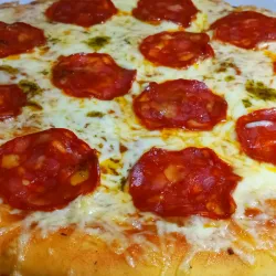 PIZZA DE CHORIZO IBÉRICO 🐖