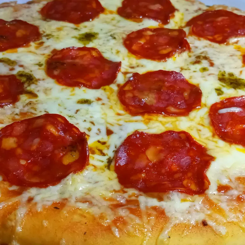 PIZZA DE CHORIZO IBÉRICO 🐖