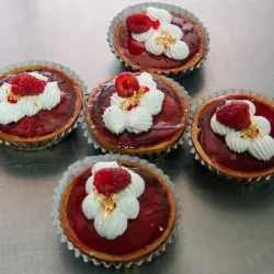 TARTALETA DE FRAMBUESA🍒