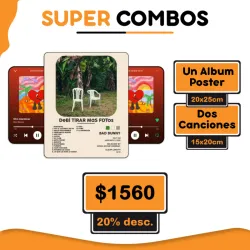 1 Album Poster + 2 Canciones