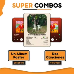 1 Album Poster + 2 Canciones
