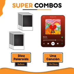 10 Polaroids + 1 Canción