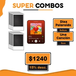 10 Polaroids + 1 Canción
