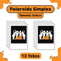12 Polaroids