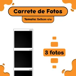 Carrete de 3 Fotos