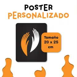 Poster Personalizado 20x25cm