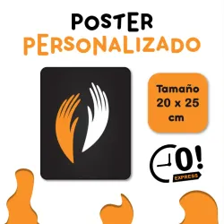 Poster Personalizado 20x25cm Express