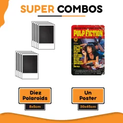Poster XL Personalizado + 5 Polaroids