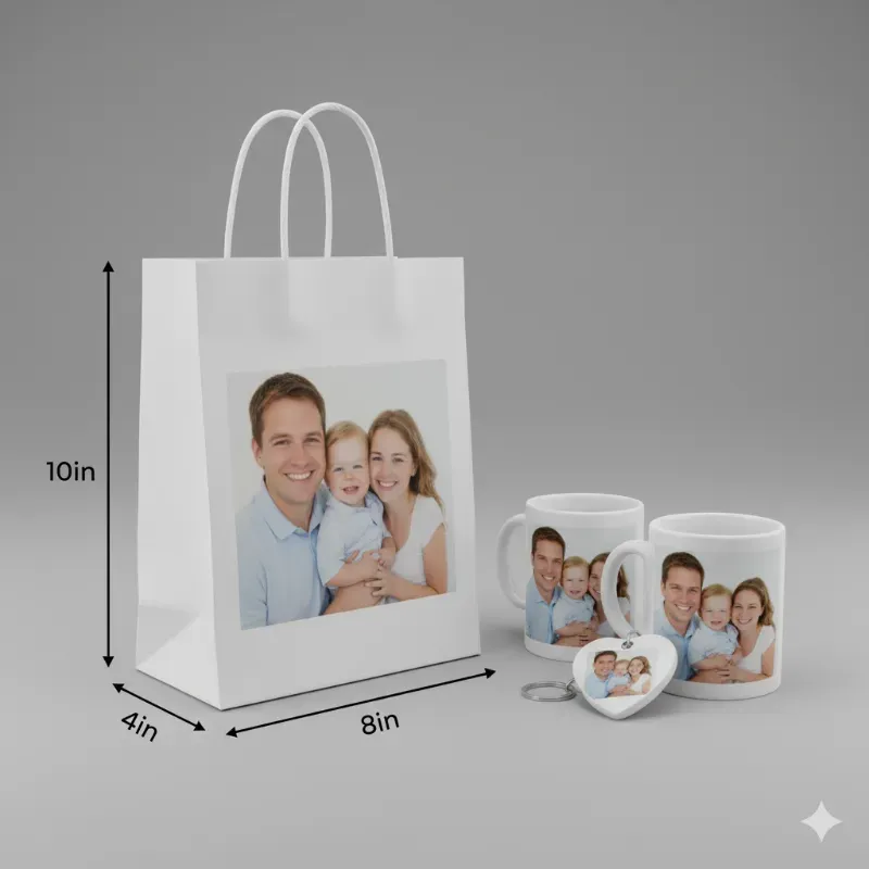 Bolsa mediana de papel 