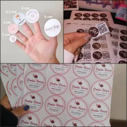 Impresión de pegatinas