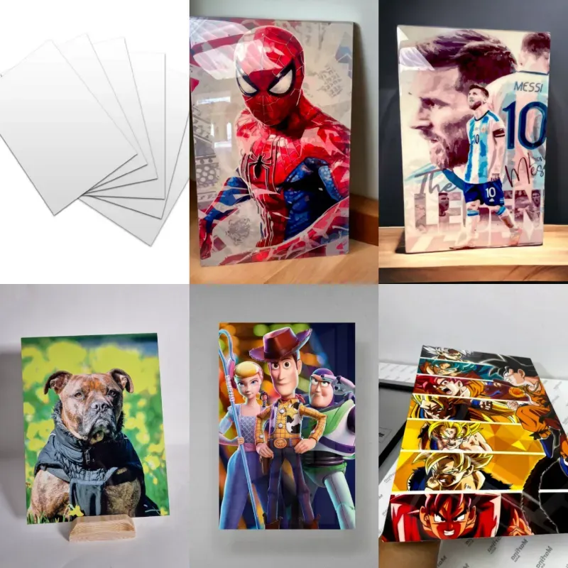 Láminas de aluminio 20x30cm 