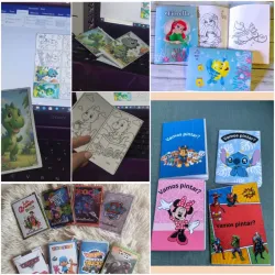 Mini libros para colorear