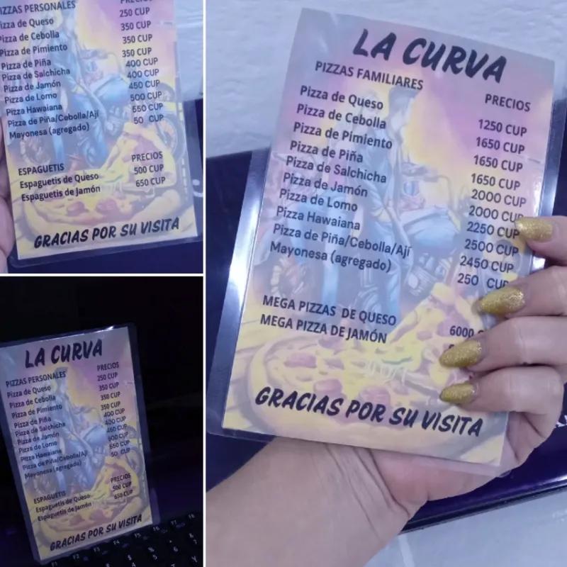 Plasticado de Menú