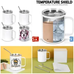 Tazas térmicas 12 onz 