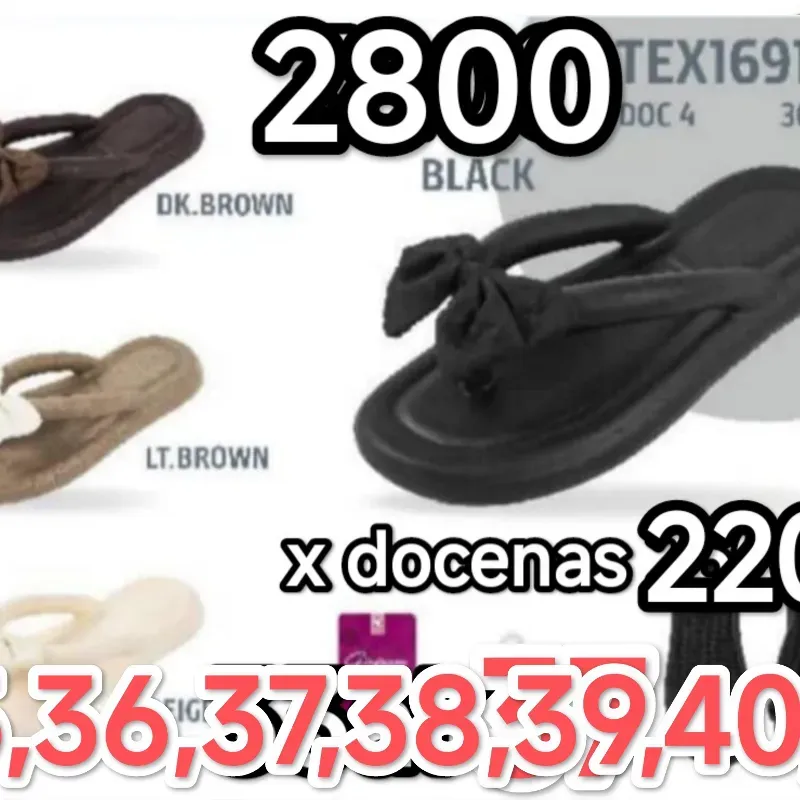 Chanclas d baño