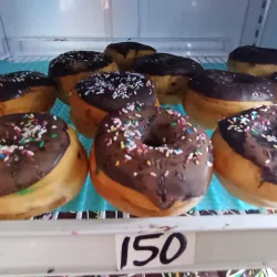 Donut d chocolate 