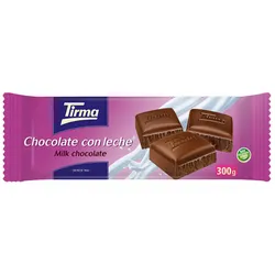 Barra de chocolate con leche Trima
