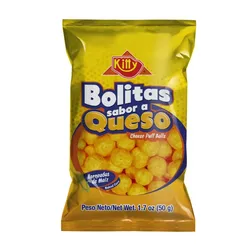 Bolitas sabor a Queso Kitty 50g