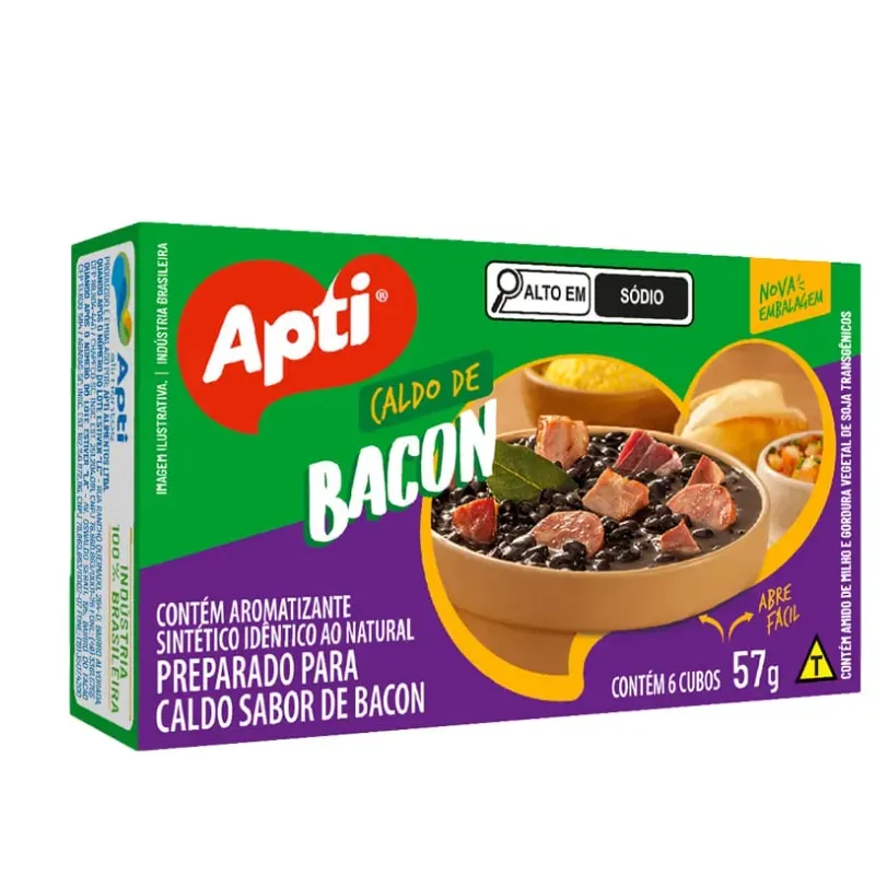 Caldo de Bacon Apti 57 g 