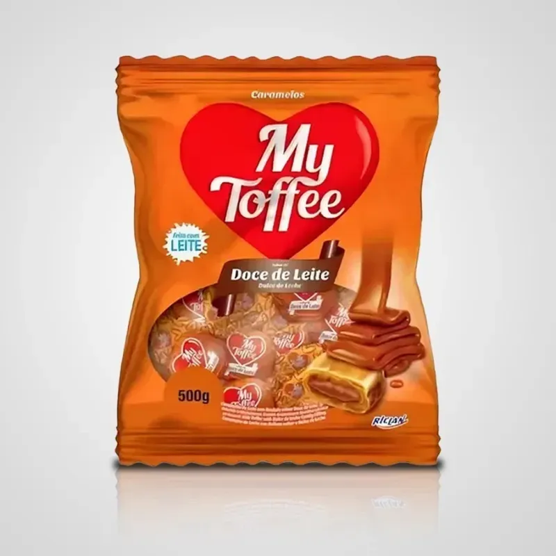 Caramelos Toffe Dulce de Leche 500g 