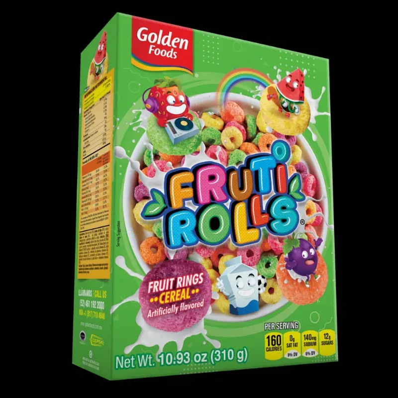Cereal Frutu Rolls Golden Food 500 g 