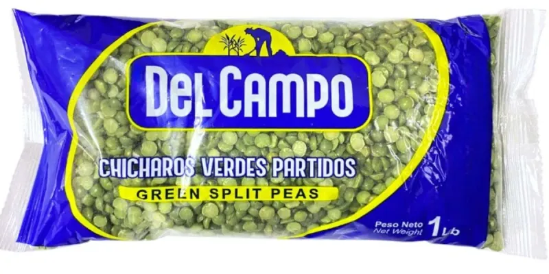 Chícharos verdes Del campo 1lb
