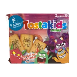 Galletas Tostakids