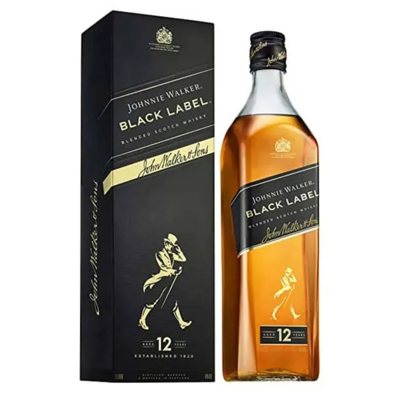JOHNNIE WALKER BLACK LABEL 
