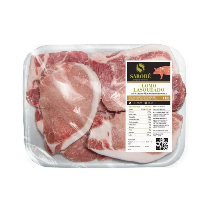 Lomo de Cerdo X Lbs