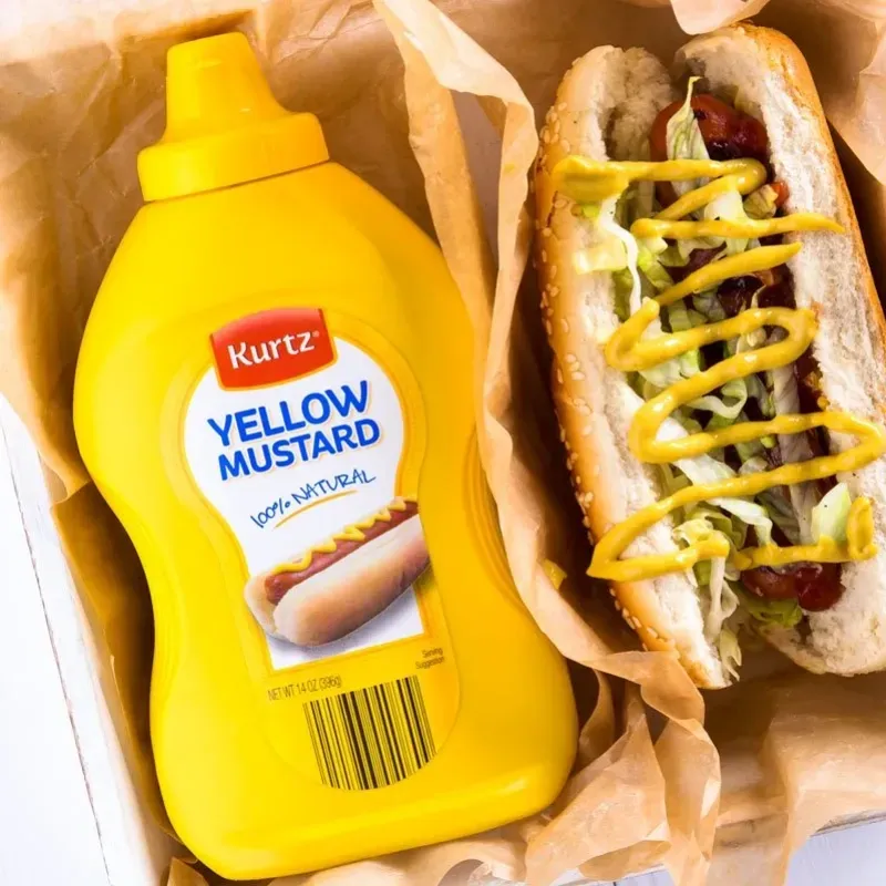 Mostaza Yelow Mustard Kurtz 567 g 