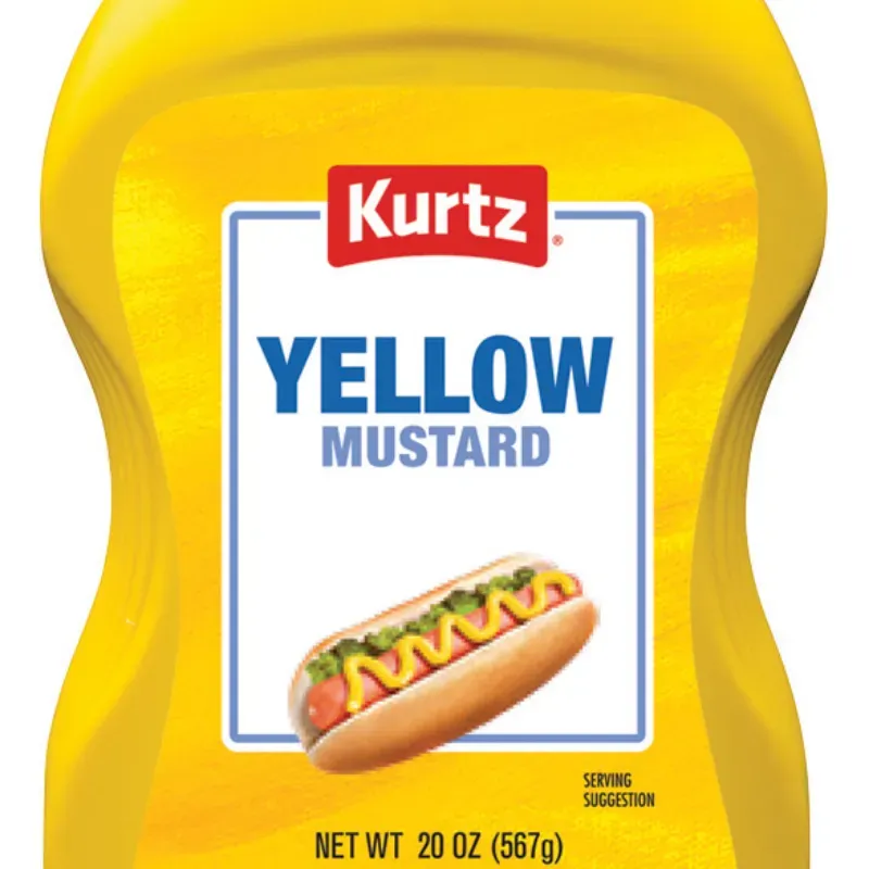 Mostaza Yelow Mustard Kurtz 567 g 