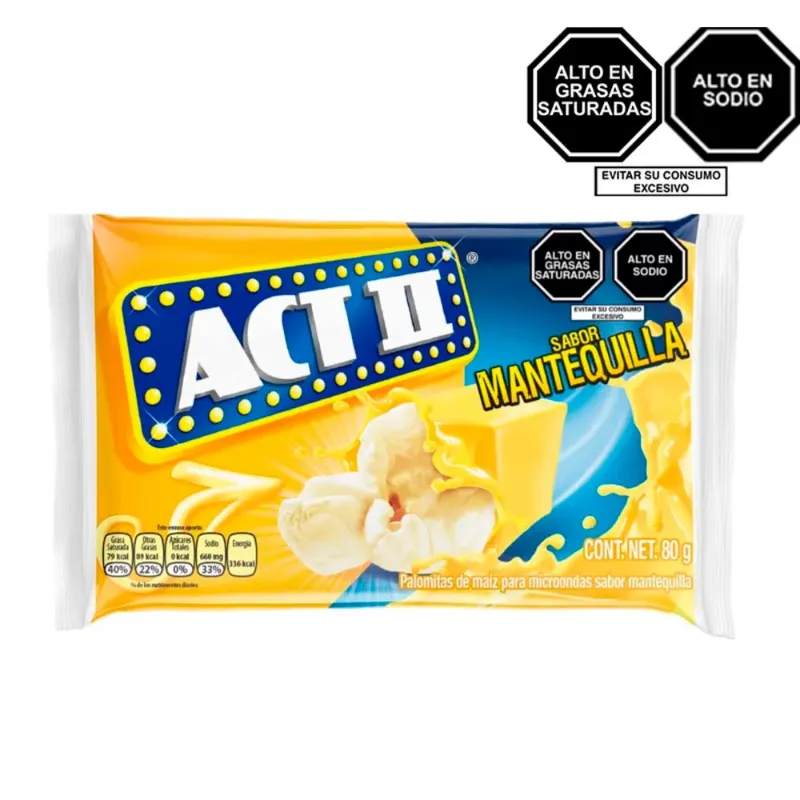 Palomitas de maíz MANTEQUILLA