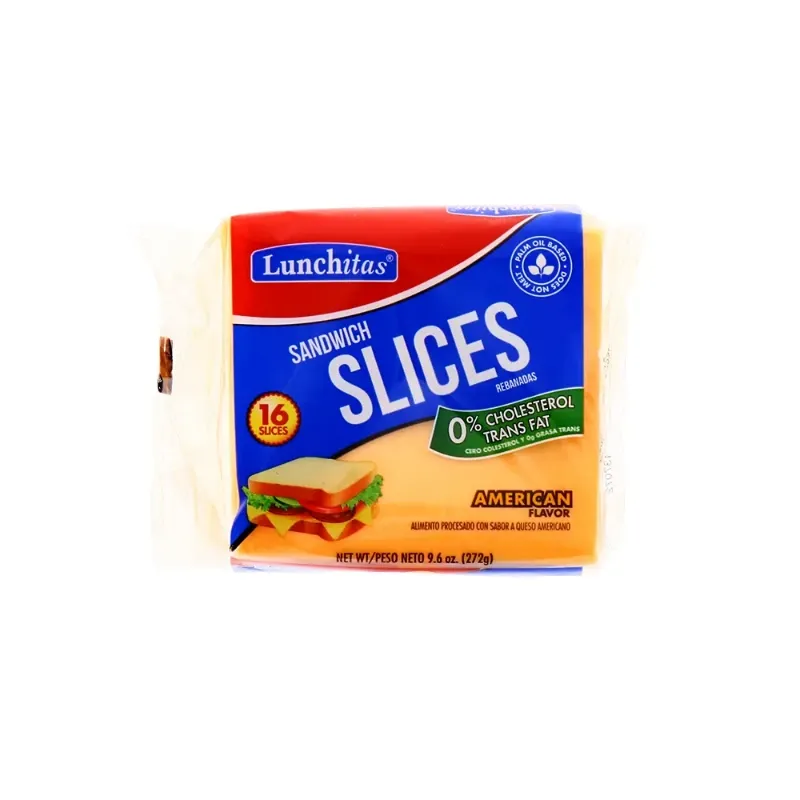 Queso Silce Americano Amrillo 272g 