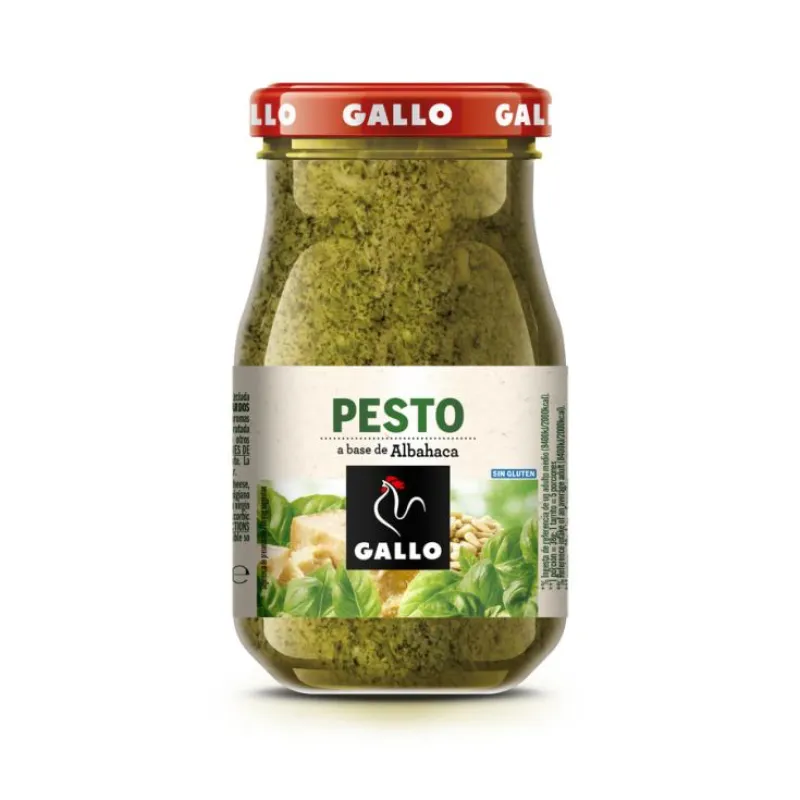 Salsa para pastas al pesto El Gallo (190g)