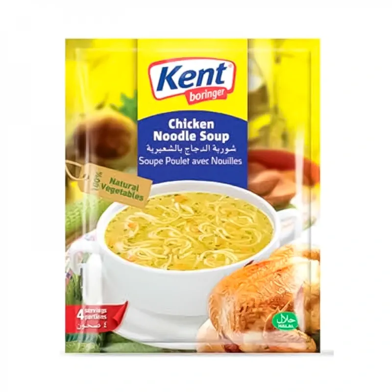 Sopa Cremosa de Pollo con Fideos 66g Kent