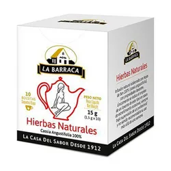 Té de hierbas naturales La Barraca (1.5g)