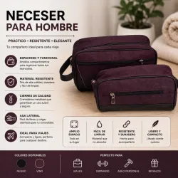 Bolso de mano de hombre