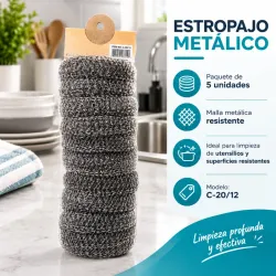 Estropajo metálico