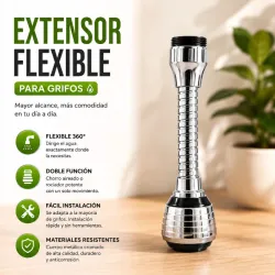 Extensor para grifos