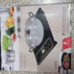 Fogón de Inducción con un Caldero 